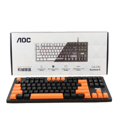 AOC GK-230 Mechanical Keyboard 87 Keys Blue Switch Wired